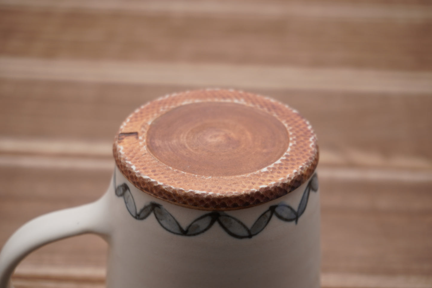 染付花文マグカップ