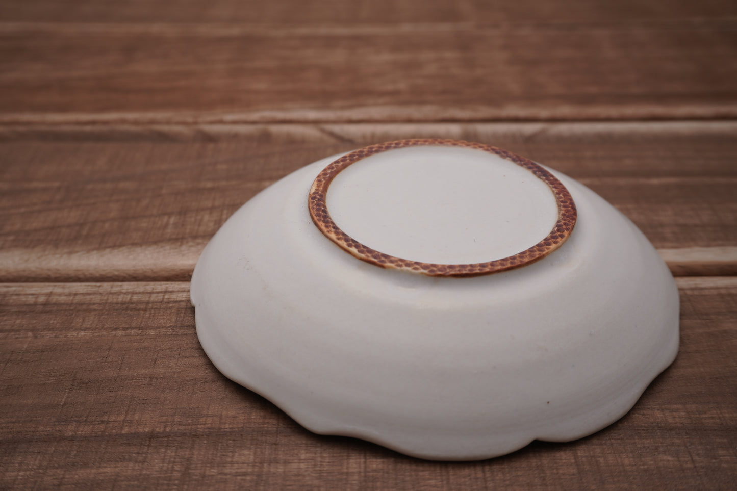 染付花唐草輪花(小皿A)