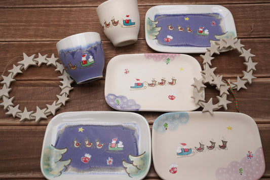 クリスマスのうつわ、そろってます