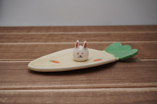 うさぎちゃんのお香立て（クリーム）