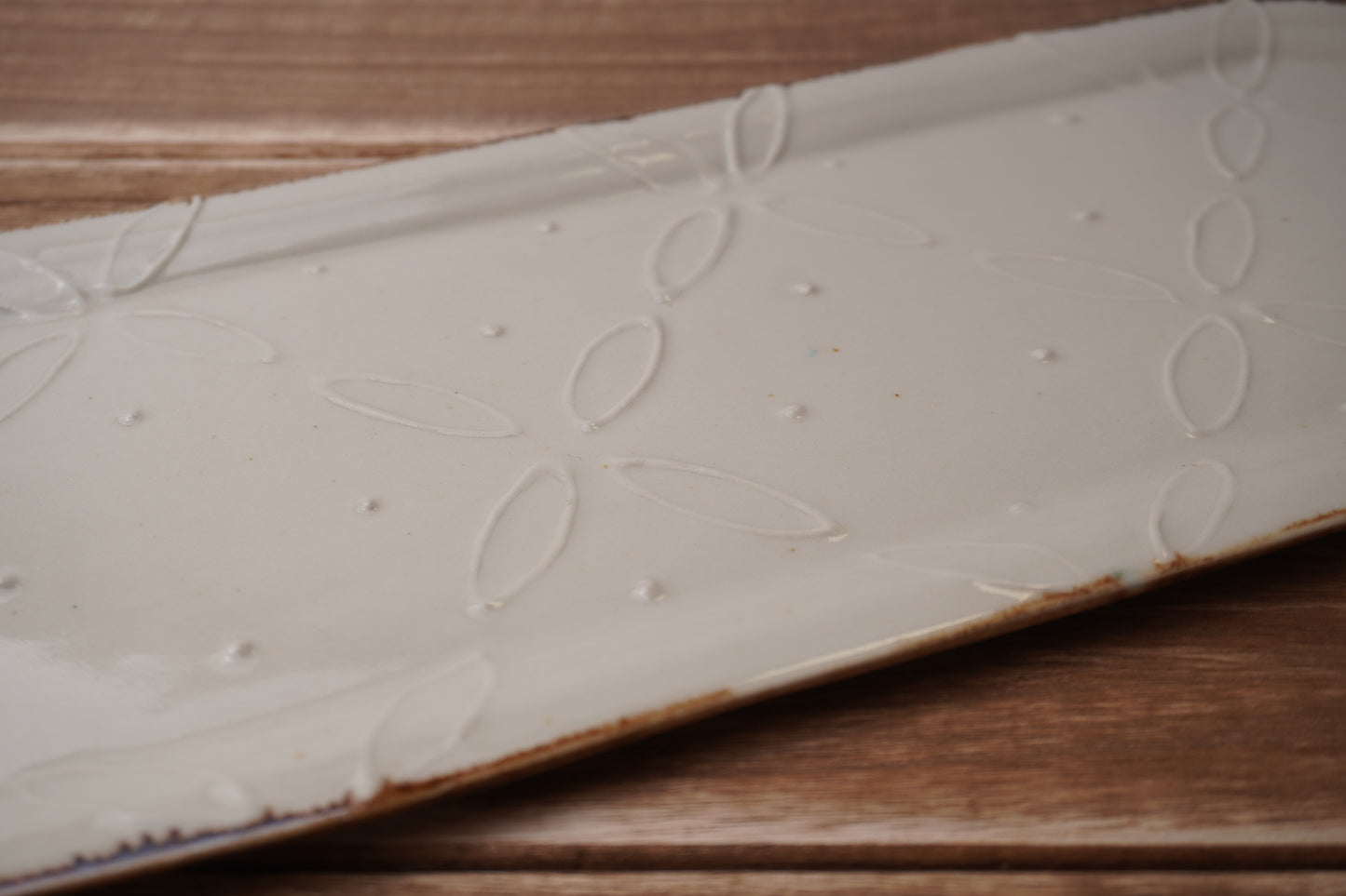 イッチン　長方プレート（アイボリー）