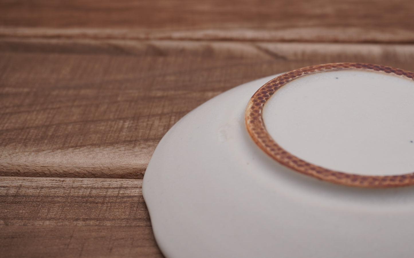 染付花唐草輪花（小皿B）