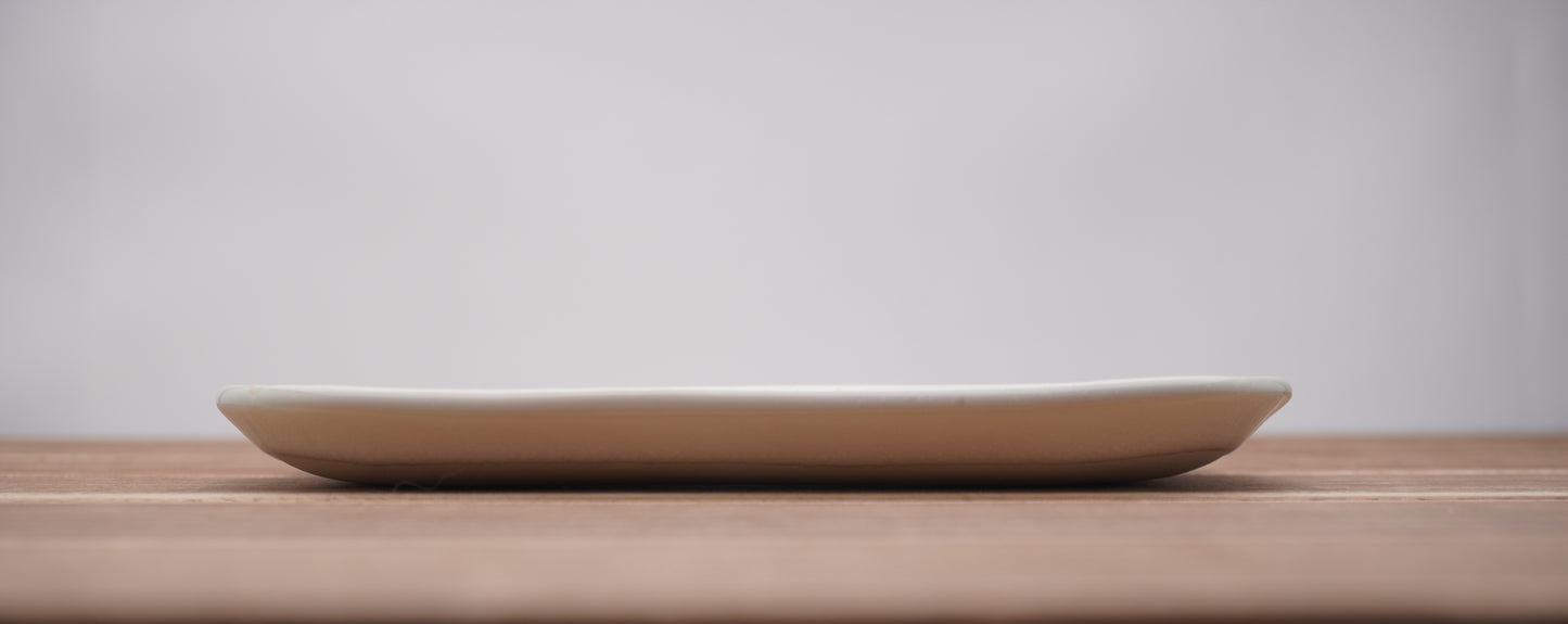 サンタクロース長皿（夜空A）