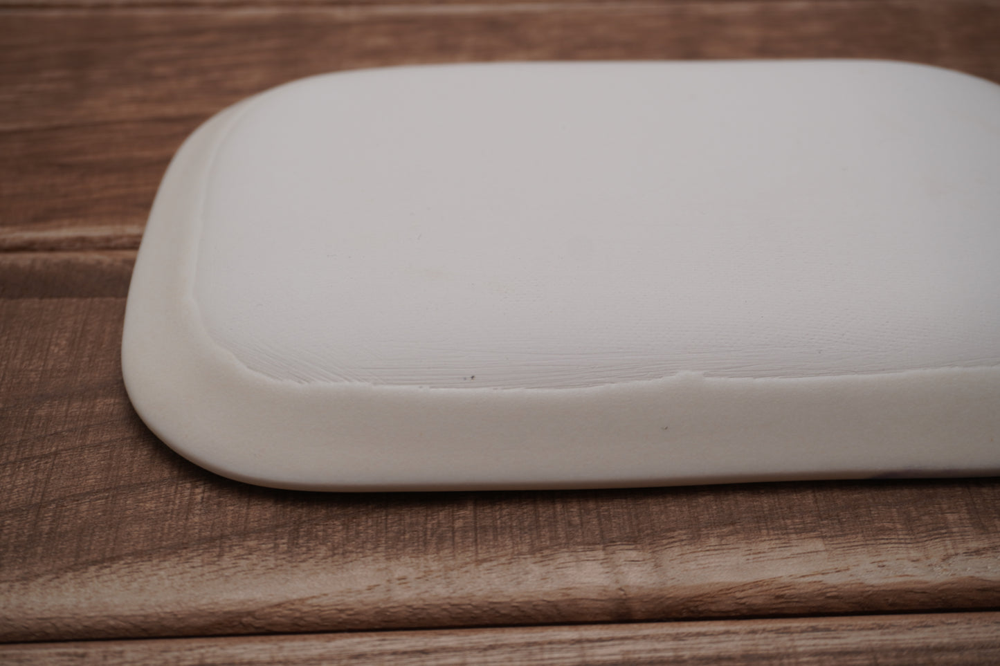 サンタクロース長皿（スノーホワイトB）